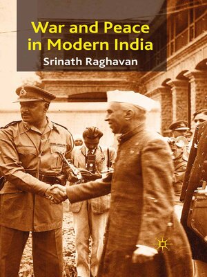 cover image of War and Peace in Modern India